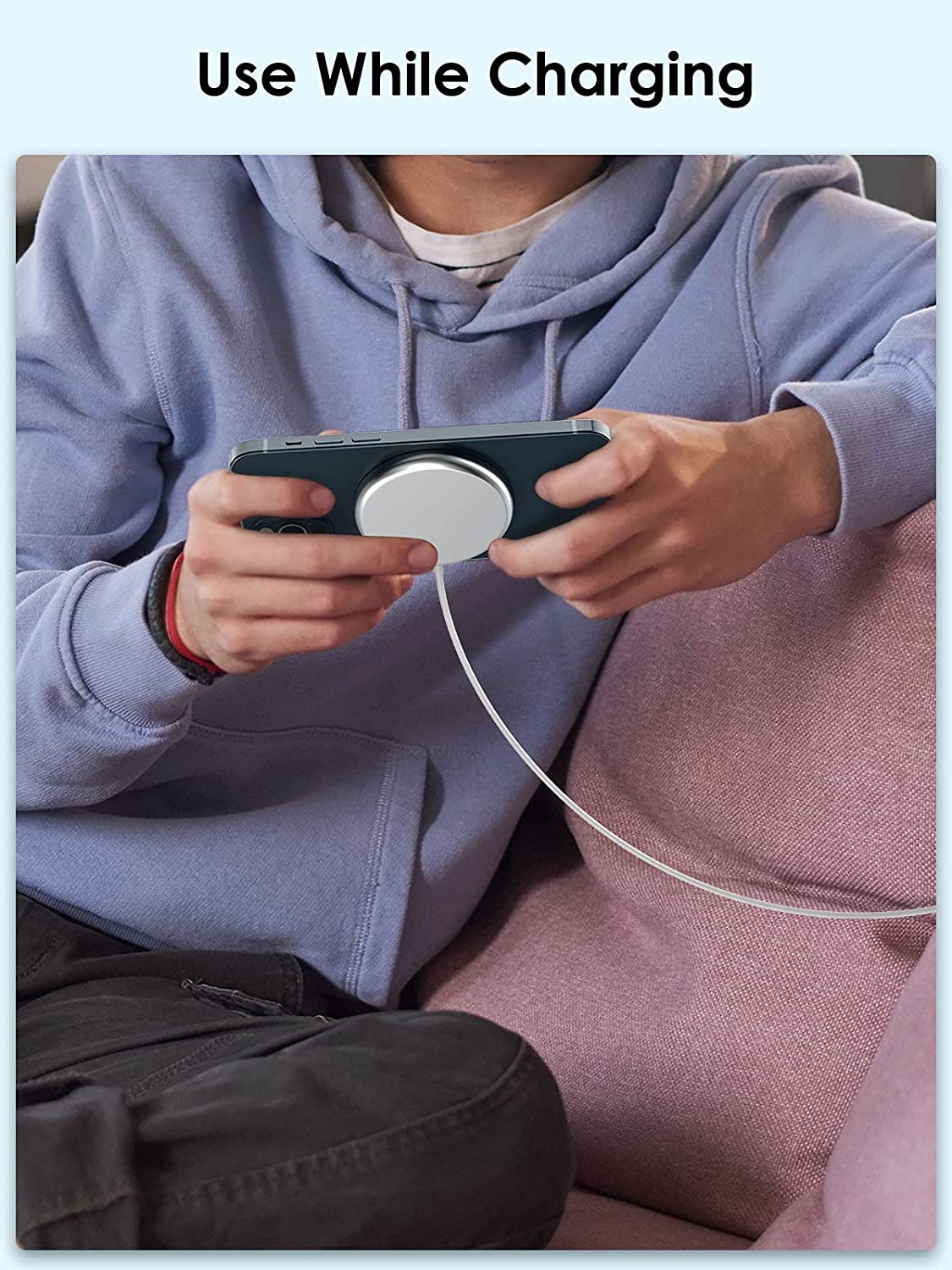 MagSafe Silver Wireless Charger